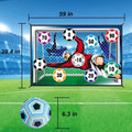 Soccer Game Mat Set Outdoor Indoor Soccer Toys Multiplayer Competitive Soccer Games Children Football Training Boy Gifts