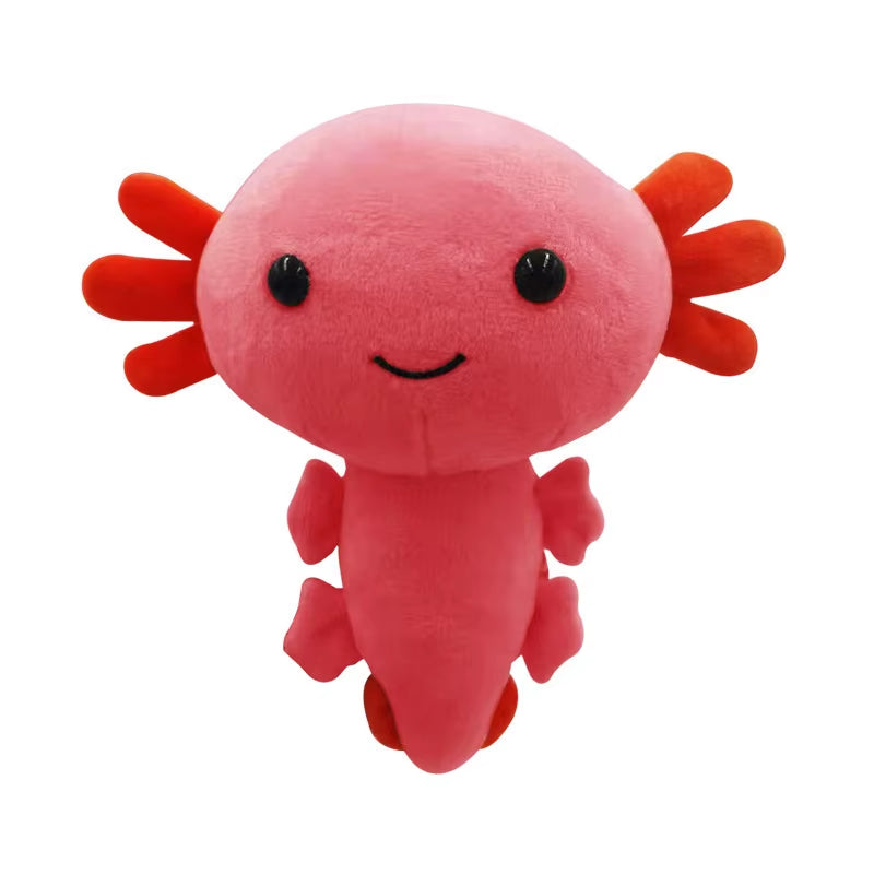 Axolotl Plush 20Cmtoy Cute Cartoon Animal Stuffed Plush Doll for Kid Birthday Christmas Gift Plush Comfort Sleeping Pillow Doll
