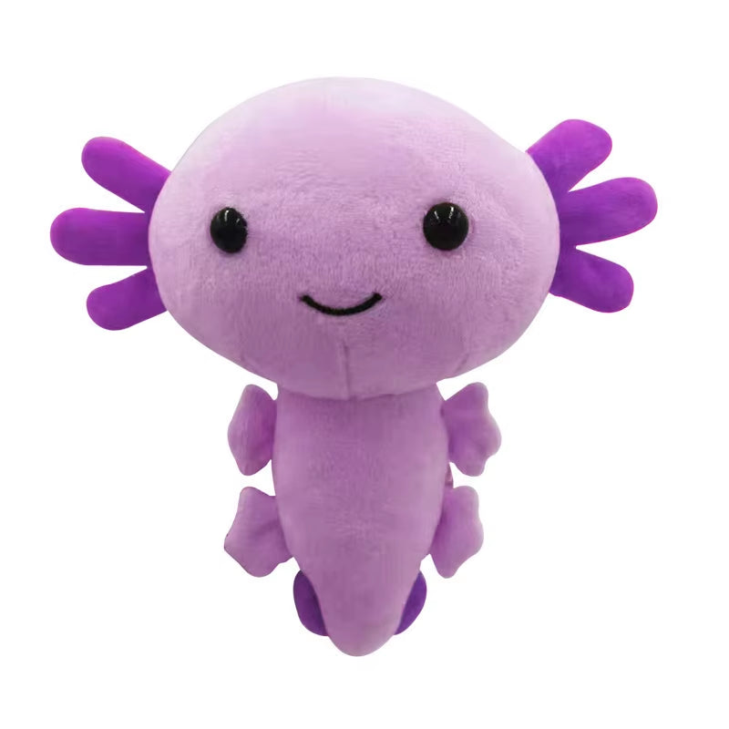 Axolotl Plush 20Cmtoy Cute Cartoon Animal Stuffed Plush Doll for Kid Birthday Christmas Gift Plush Comfort Sleeping Pillow Doll