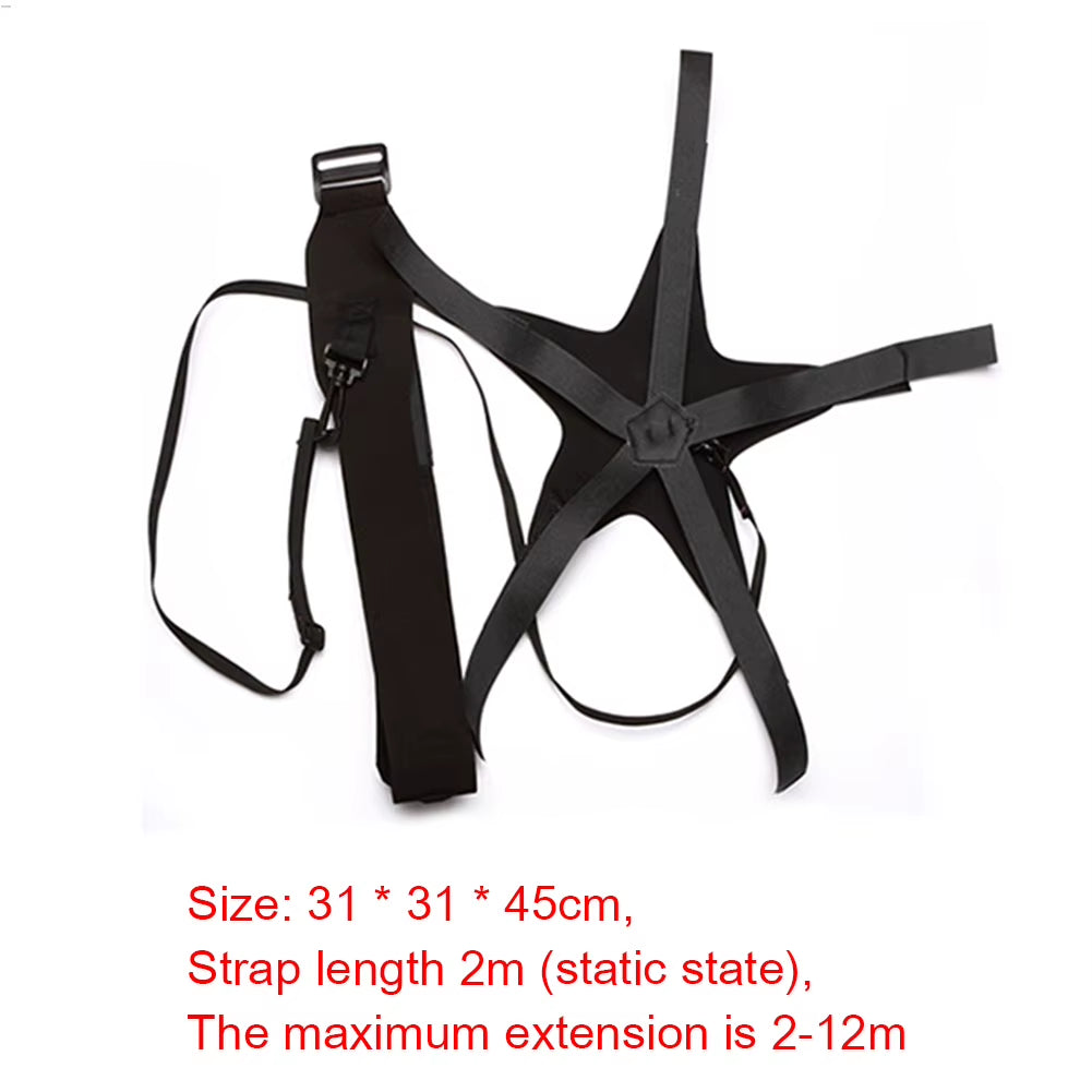 Adjustable Football Kick Trainer Soccer Ball Training Equipment Soccer Trainer Solo Practice Elastic Belt Sports Assistance